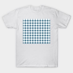 Northeastern farmer pattern blue T-Shirt